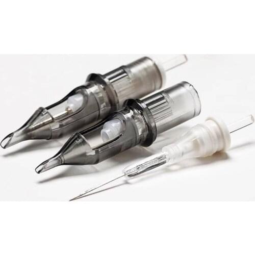 RC1214RL EZ Revolution Tattoo Needle Cartridges Round Liner #12 0.35mm L-taper 5.5mm for System Cartridge and Grips 20 pcs /box