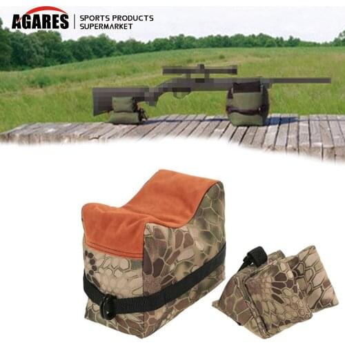 Tactical Rifle Gun Rest Outdoor Hunting Shooting Sandbag Bench Rifle Gun Front Rear Bag Beach Hunting Rifle Accessories -7