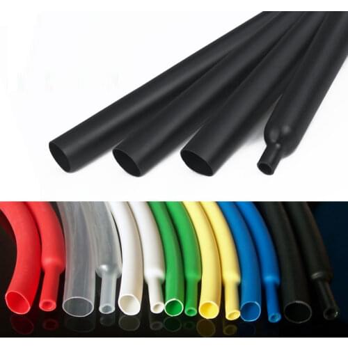 6mm Adhesive Lined 4:1 Heat Shrink Tubing Waterproof Insulation Sleeving