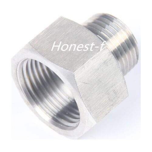 LTWFITTING Bar Production Stainless Steel 316 Pipe Fitting 3/4" Female x 1/2" Male NPT Adapter Air Fuel Water