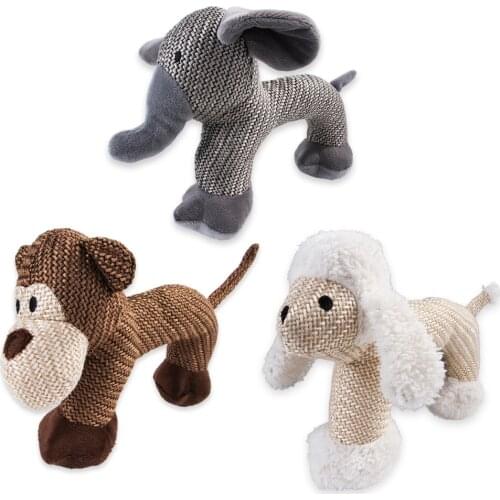 Dog Chew Toys Interactive Squeak Puppy Dog Toy for Small Large Dogs Bite Resistant Dog Squeaky elephant Toys Pets Supplies