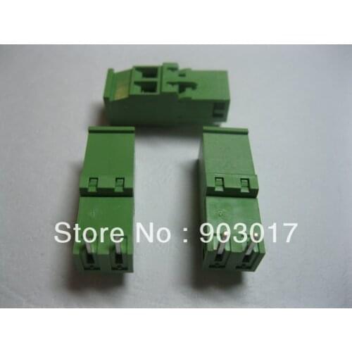 30 Pcs Per Lot 5.08A 5.08mm Angle 2 pin Screw Terminal Block Connector Pluggable Type HIGH Quality HOT Sale