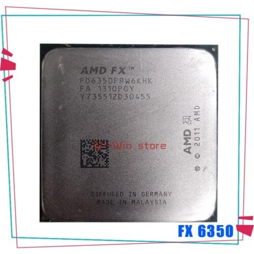AMD FX-Series FX-6350 FX 6350 3.9 GHz Six-Core CPU Processor FD6350FRW6KHK Socket AM3