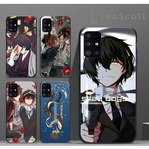 Anime Bungou Stray Dogs Dazai Osamu Phone Case For Samsung A32 A51 A52 A71 A50 A12 A21S S10 S20 S21 Plus Fe Ultra