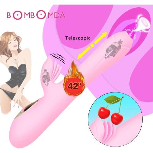 Femlae Vibrator Sex Toy for women Heating Tecelopic Dildo Vibrator Tongue Licking Vibrator For Women Adult sex Toy Masturbations