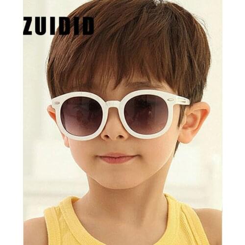 Classic Fashion Kid Sunglasses Children Cute Cool Sport Style Sun Glasses Boy Girls Vintage Leopard Round Shades UV400 Eyewear