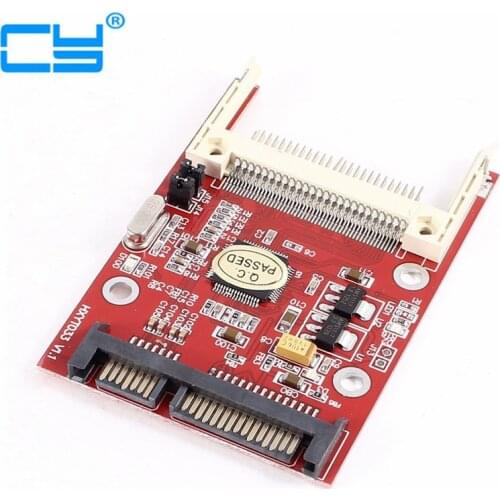 CF TO Sata converter CF Compact Flash Merory Card to 2.5 22Pin converter Adapter Compact Flash Serial ATA HDD Hard Disk Card