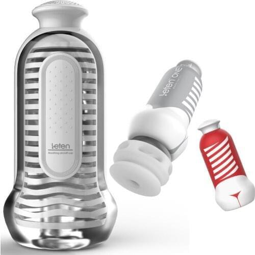 Leten Masturbator for Man Anal Vacuum Sucking Masturbation Cup Big Ass Clip Suction Vagina Male Masturbator Sex Toys for Adults