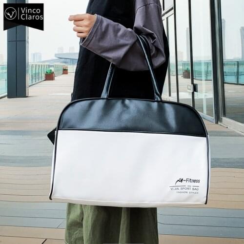 Fashion Female Commute Travel Handbag Soft Leather Weekender Duffle Bag Women Cost-effective Luggage Bags for Traveling Unisex