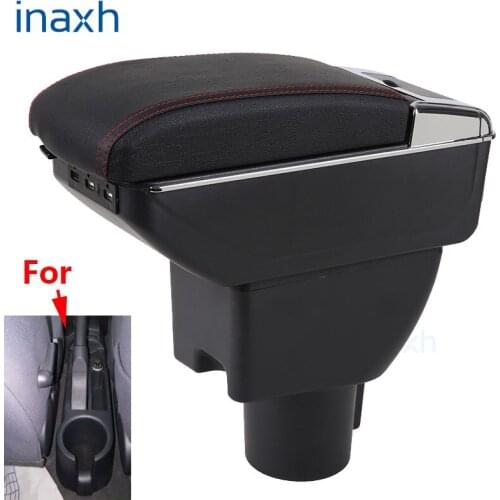 For HYUNDAI Getz Armrest Retrofit parts dedicated Car Armrest Center Storage box car accessories band USB Easy to install
