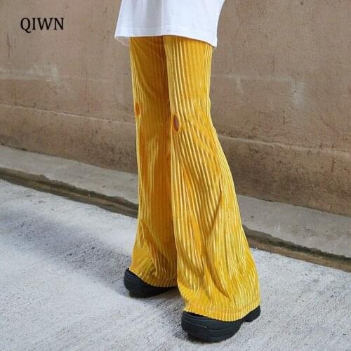 Женские вельветовые брюки QIWN China At AliExpress