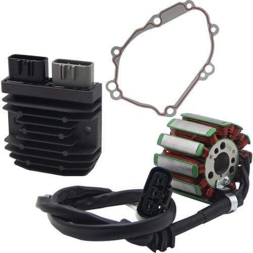 Motorcycle Stator Coil Regulator Rectifier Gasket Set Parts For Yamaha FZ8 FZ8-N NA S SA 1D7-81960-01 1D7-81960-00 2D1-81410-10