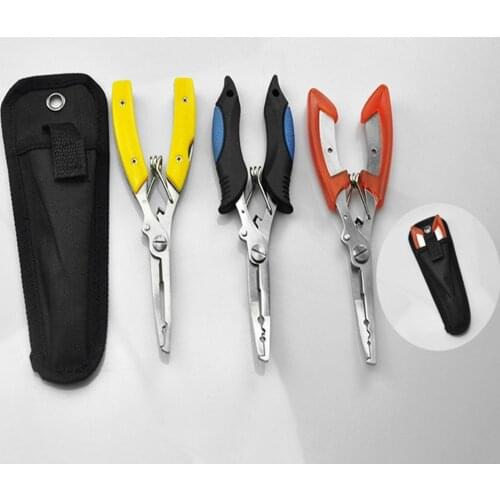 Fishing Plier Bags Waterproof Fish Lip Hook Remover Tools Storage Multi-Purpose Tackle Pounch Fishing Tools Bag