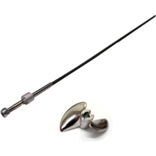 Volantex Racent 798-2 Vetor PRO Angry Shark RC Boat Parts 345MM Propeller Shaft with metal Propeller