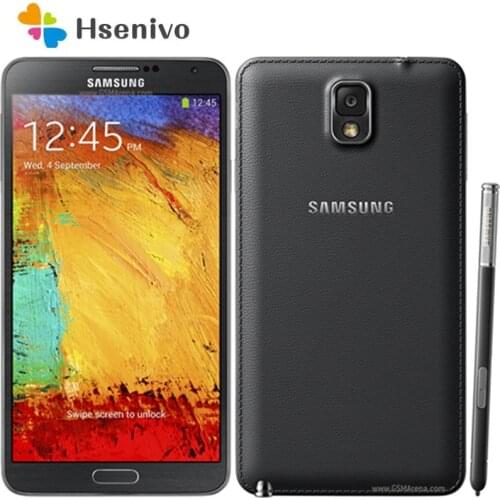 Samsung Galaxy Note 3 N9000 Refurbished-Unlocked N9005 Note III 3.14 Inches android GPRS GSM Cheap Mobile Phone refurbished