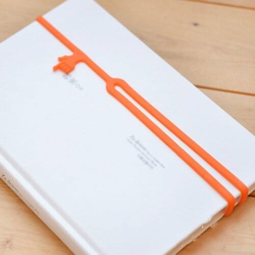 Silicone Bookmarks Elasticity Book Clip Organizer Reader Tool Office Items Stuff Accessories Supplies Funny Gifts