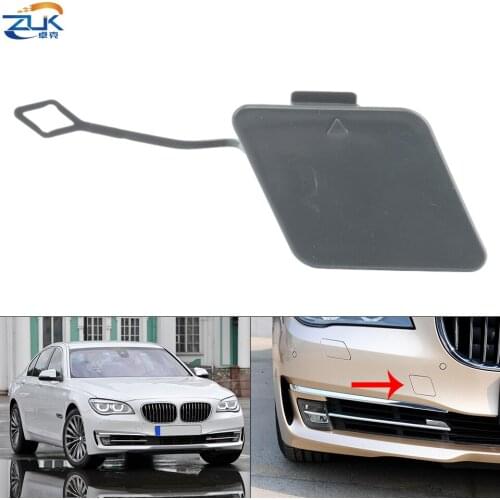 ZUK For BMW 7 Series 730 740 750 760 F01 F02 LCI 2013 2014 2015 Front Bumper Towing Hook Cover Cap Housing Lid Case Unpainted