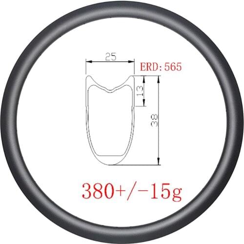 355g 700c 38mm height Tubular Road carbon rims disc brake UD 3K matte glossy 16H 18H 20H 24H 28H 32H disk road bike 38T wheels