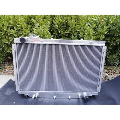 BRAND NEW 3 ROW AUTO Aluminum Radiator Kit For TOYOTA Landcruiser HDJ80 HZJ80 FJ80 FZJ80