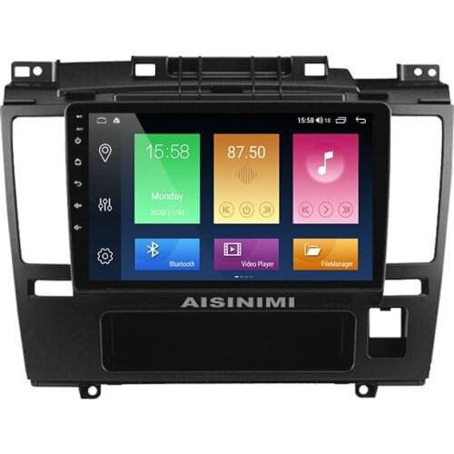 AISINIMI Android 10 Car Dvd Player navigation For Nissan Tiida 2005-2010 car radio Car Audio Gps Multimedia Stereo Monitor