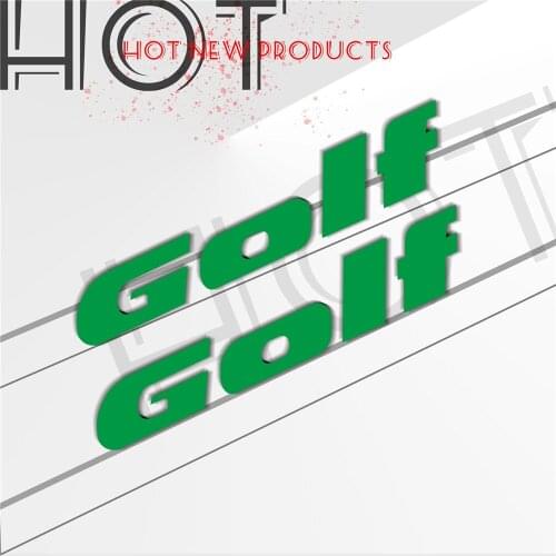 Motorcycle sticker accessories bike Fuel tank Wheels helmet notebook Luggage reflective MOTO sign sticker For Golf