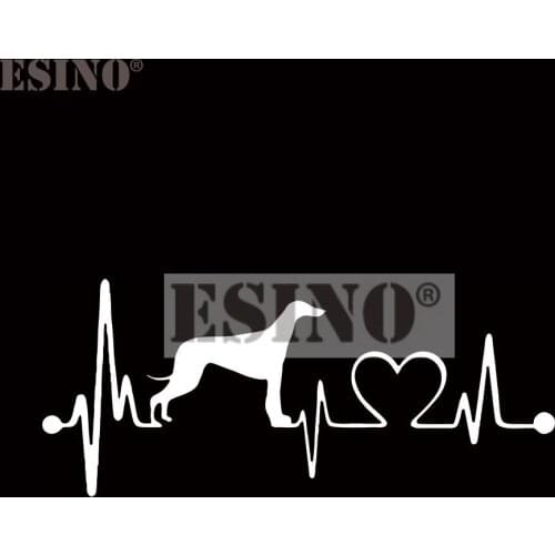 Car Styling Fashion Style Decoration Car Accessory Lovely Bulldog ECG EKG PVC 3D Carving Creative Sticker Car Whole Body Decal