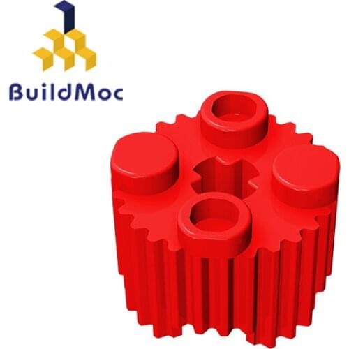BuildMOC Compatible Assembles Particles 92947 2x2 For Building Blocks Parts DIY LOGO Educational Cre