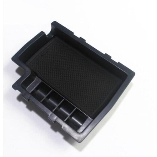 For SUBARU XV 2012-2016 Car Central Armrest Storage Box Console Arm Rest Glove Tray Holder Case Container Car Styling Accessory