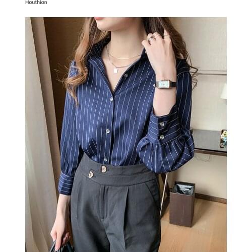 Houthion Women's Striped Shirts