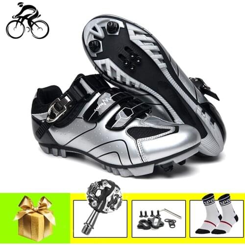 Mountain Bike Shoes for Men Women Cycling Sneakers Sapatilha Ciclismo Mtb SPD Pedals Superstar Bicycle Racing Sports Mtb Shoes