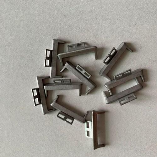 Metal Watch Strap Connector For Huawei Watch Fit Watch Band Adapter Smart Wristband Connection Accessories Metal Head Grain