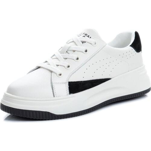 2021 New Flat White Shoes In Summer