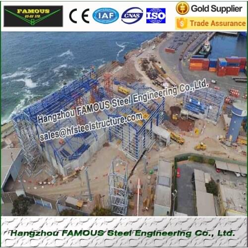 Industrial Workshop Steel Building Fabricated And Pre-engineering