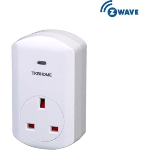 Clean price Z-Wave power plug socket ON/OFF switch TKBHOME TZ68