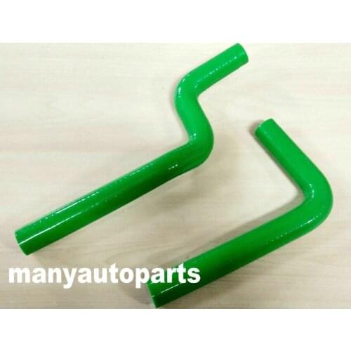 Silicone radiator hose Fit for Kawasaki KX125 KX 125 1987 1988 1989 87 88 89 Green