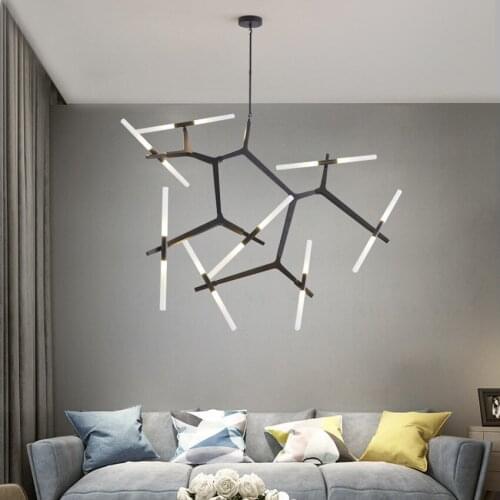 Modern LED Chandelier Lighting For Dining room Living room lustre salon moderne Glass Chandelier suspension luminaire Light Fixt