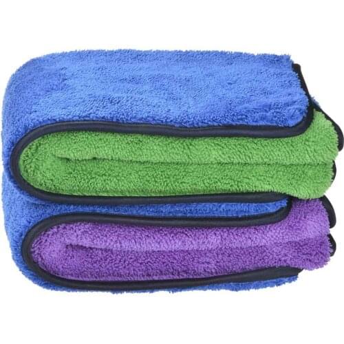10 PCS 40cmx40cm 720gsm Plush Absorbent Microfiber Towel High Quality Car Cleaning Drying Cloths Towel