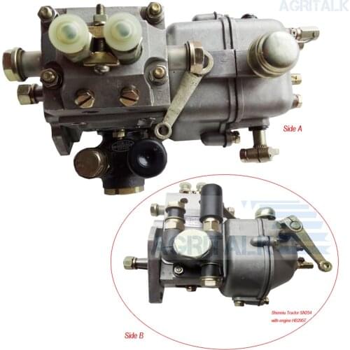 Fuel injection pump (with no connecting coupler) for Shenniu Bison tractor SN250 / SN254 with engine HB295T