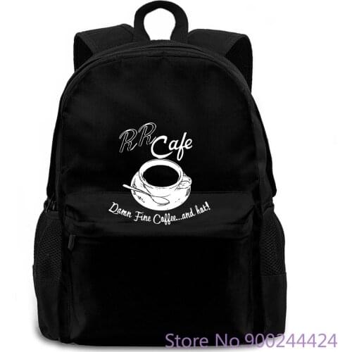 Twin Peaks - Damn Fine Coffee! David Lynch Cult TV Inspired Boy women men backpack laptop travel school adult student