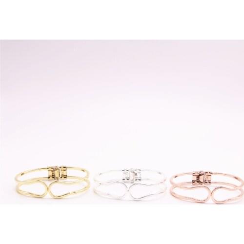 Double circle girls bangles Irregular figure women bangles and