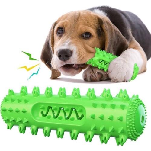 Pet Chewing Toys Rubber Vocal Toy Aggressive Chewers Dog Toothbrush Doggy Puppy Dental Care Pet Cleaning Teeth Toys Products