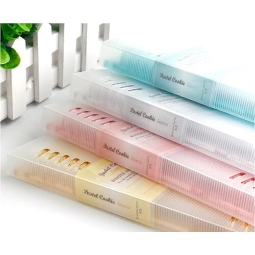 1PC Soft Light Series Notebook Loose Leaf binder A5 B5 Daily Planner Binder Journal Office School Supplies kawaii