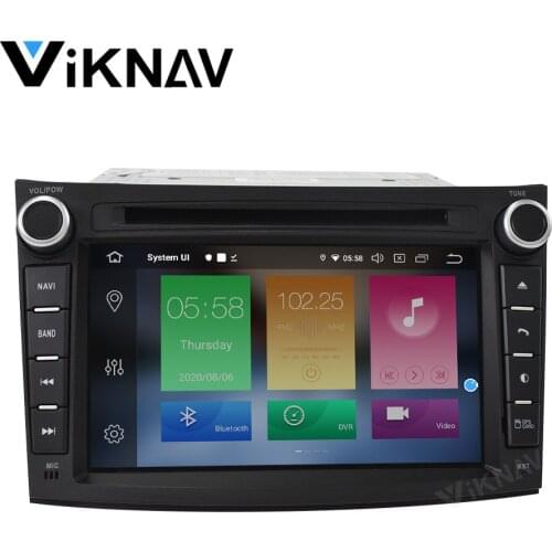 2din Android 10.0 Car Radio for Subaru Outback 2012 2013 for Legacy 2008-2010 car stereo headunit Multimedia Audio DVD Player