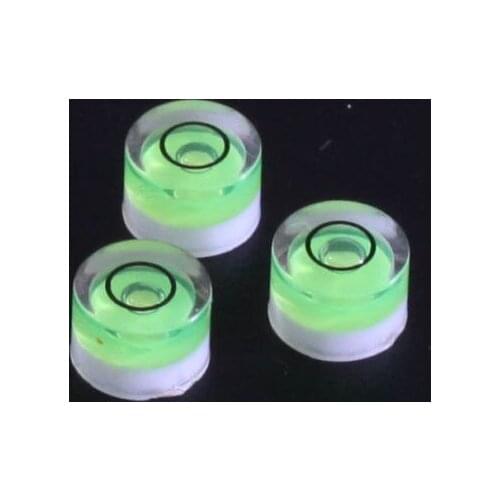 3pcs 8mm Circular Bubble Level for professional measuring and normal use