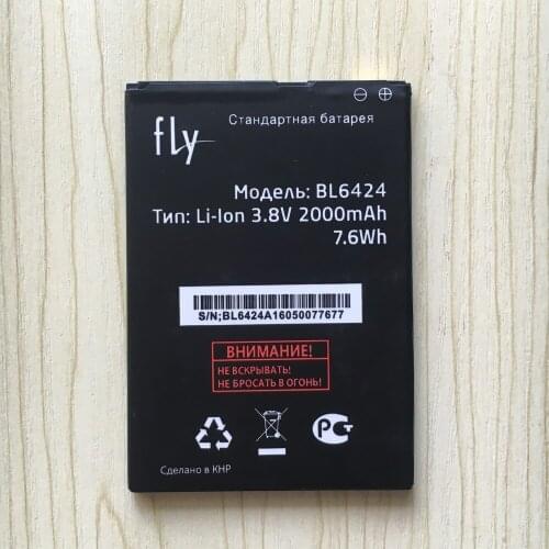 2000mAh Battery for Fly FS505 Nimbus 7 BL6424/Senseit A109 mobile phone Batteries + track code