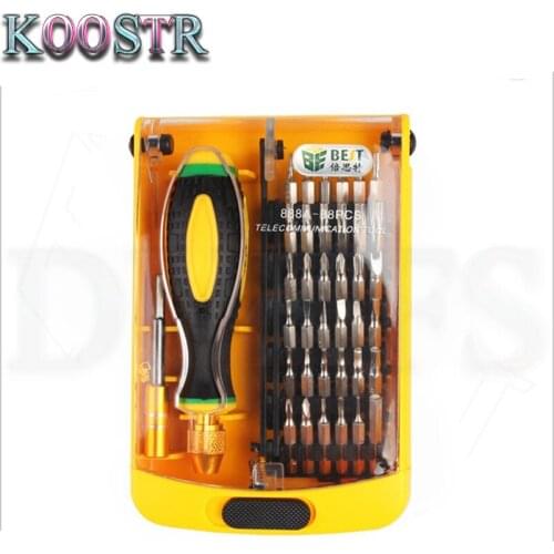BST-888A Precision Screwdriver Set for DIY Repairing Multitool Set Magnetic Screw Head For Phone T4 T5 T6 T7 T8 T10 T15 T20 Trox
