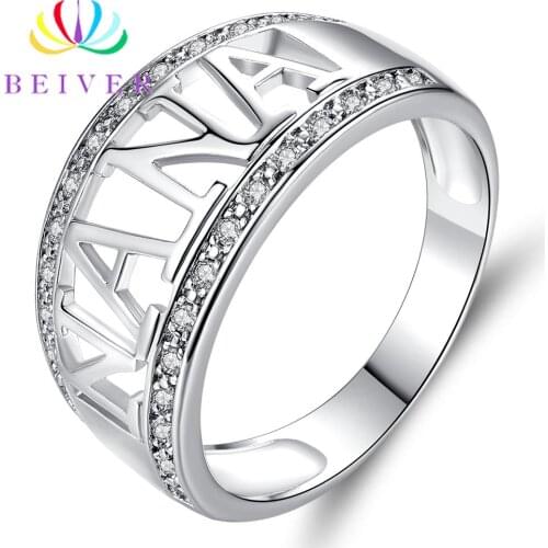 Micro-embellished Cubic Zirconia White Gold Ring Ladies Ring Fashion Personality Designed For Women To Banquet Send Girlfriend