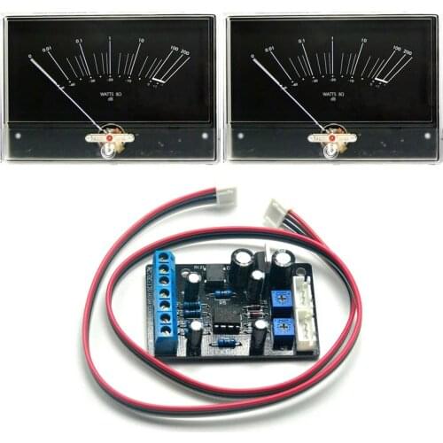 2x VU Panel Meter Header Matched to ONKYO M-5000R Power Amplifier + 1x Driver Board