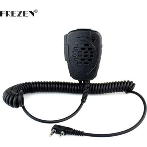 Mini Speaker Mic Waterproof Handheld Microphone For Kenwood TK3107 3207 BAOFENG UV-5R Walkie Talkie