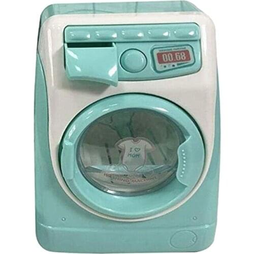 Mini Educational Simulation Washing Machine Toys Kids Play House Pretend Toy For ChildrenS Day Gift